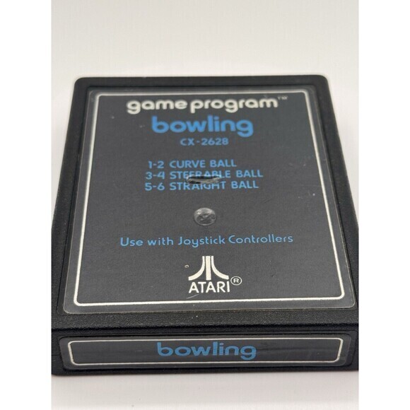 Vintage Bowling Video Game For Atari 2600 Untested - Picture 1 of 4